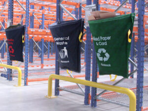 Warehouse waste sacks