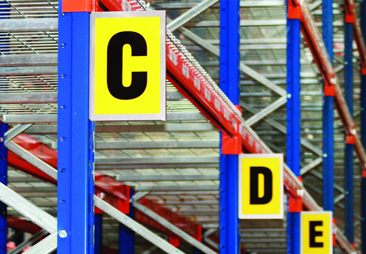 Racking Labelling are key aisle markers for warehouses