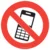 No mobile phones symbol
